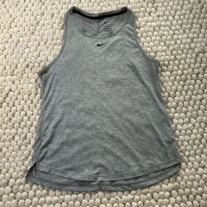 Gray Nike Dri-FIT running tank size xs